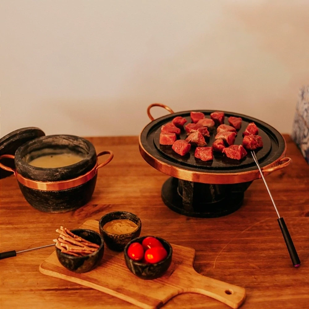 JOGO 6 Peças - Fondue Essencial