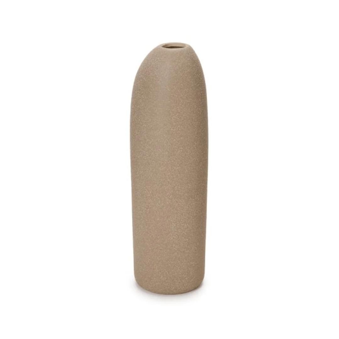 Vaso em Cerâmica Marrom 34cm
