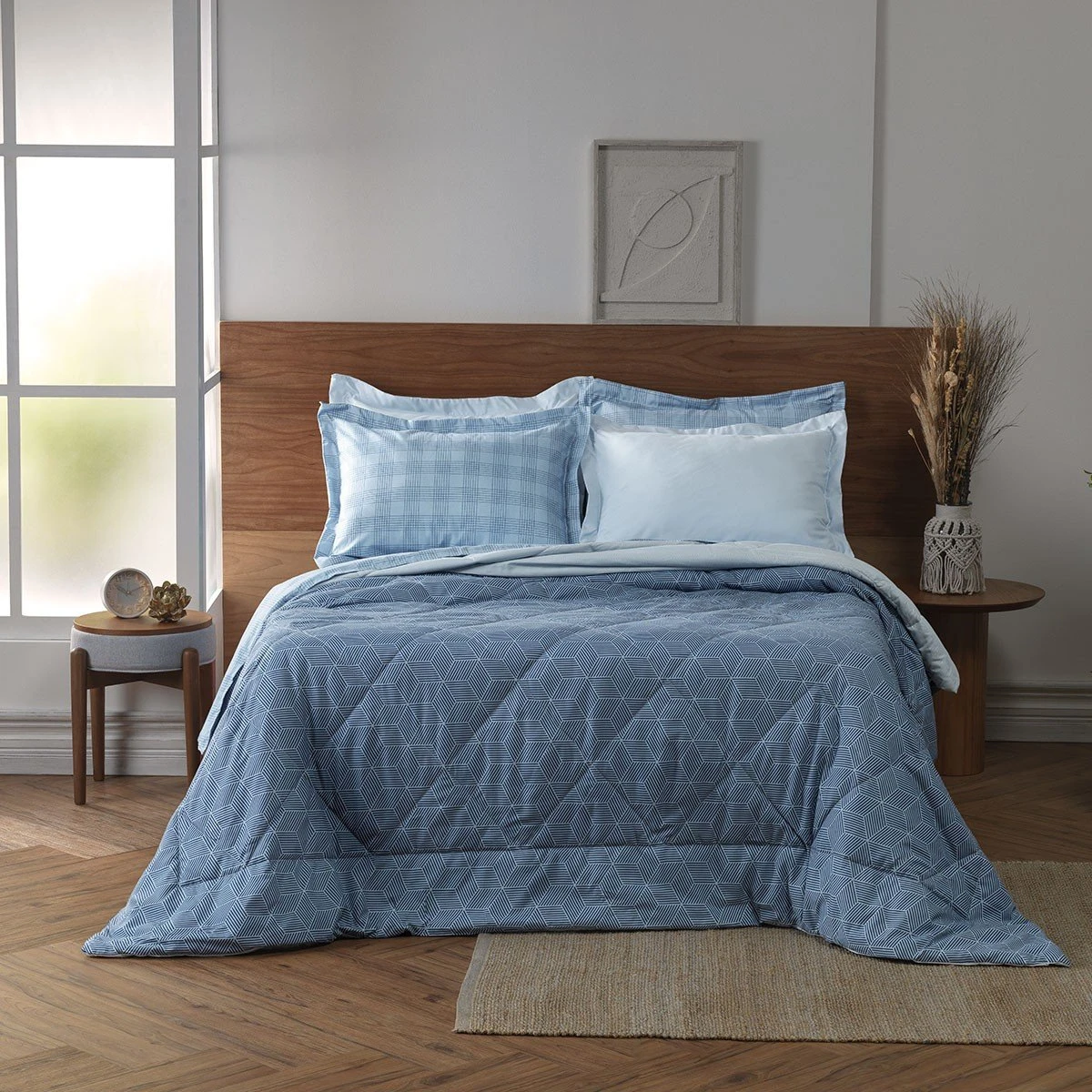 Edredom Queen Charme Sono Leve Appel Home Sintra